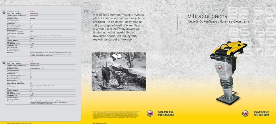 Vibrační pěchy Originál. Od vynálezce a lídra na světovém trhu - PDF Free  Download