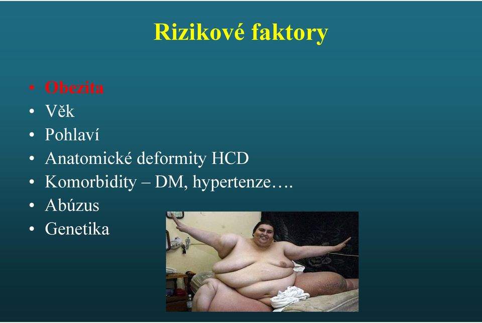 deformity HCD Komorbidity