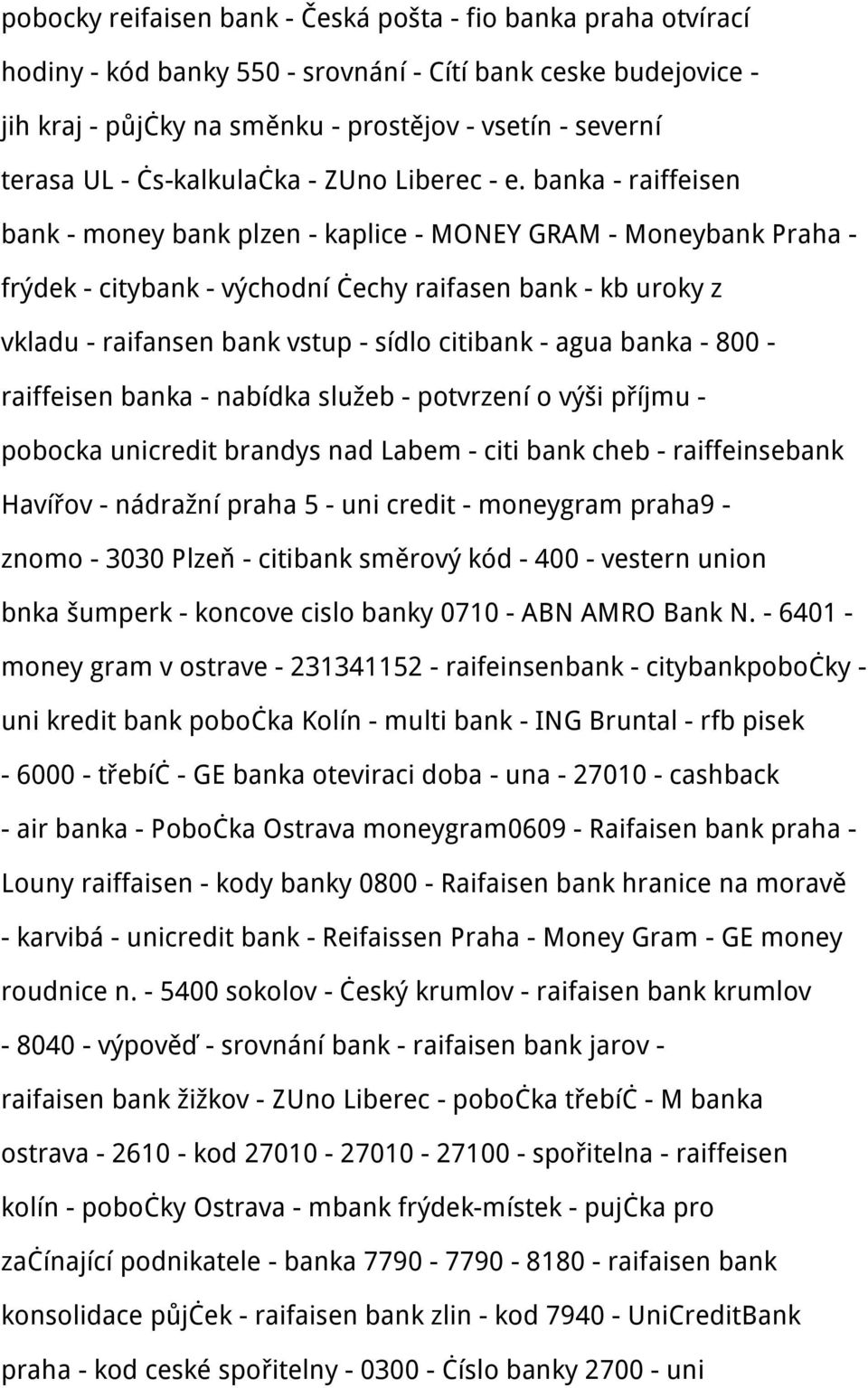 banka - raiffeisen bank - money bank plzen - kaplice - MONEY GRAM - Moneybank Praha - frýdek - citybank - východní čechy raifasen bank - kb uroky z vkladu - raifansen bank vstup - sídlo citibank -
