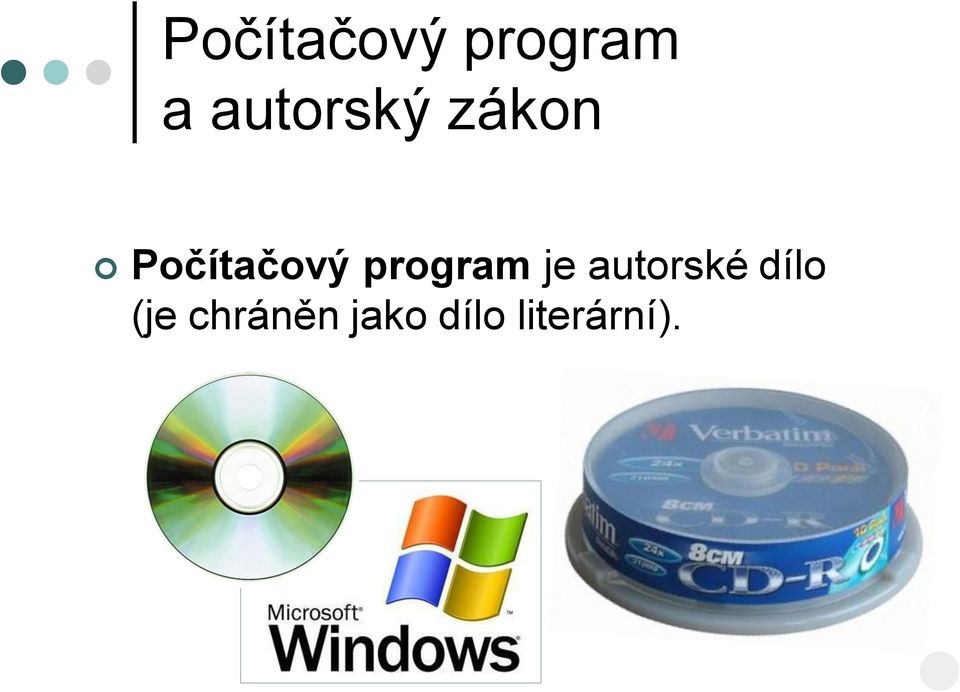 program je autorské dílo