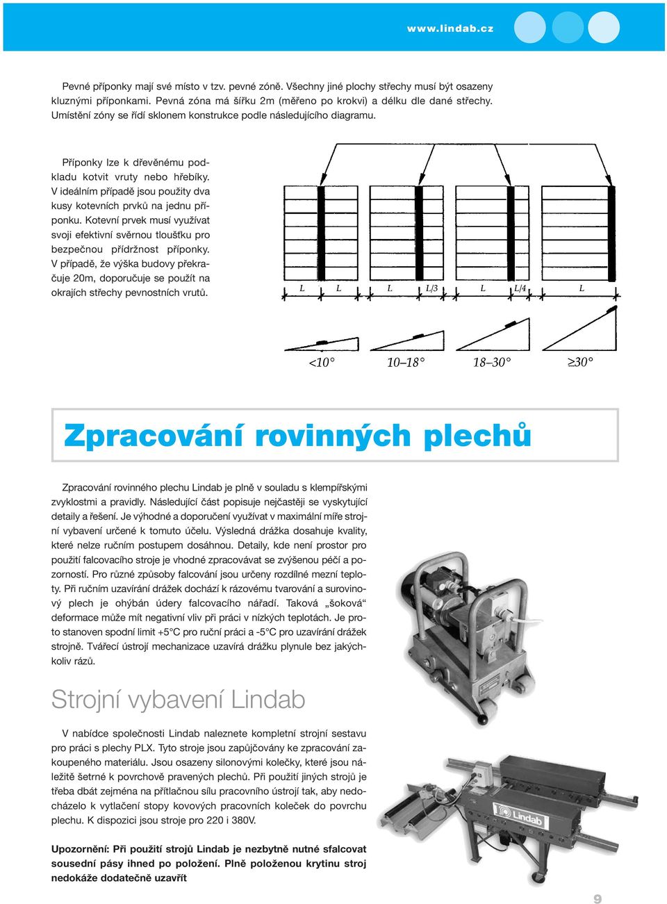 V ideálním případě jsou použity dva kusy kotevních prvků na jednu příponku. Kotevní prvek musí využívat svoji efektivní svěrnou tloušťku pro bezpečnou přídržnost příponky.