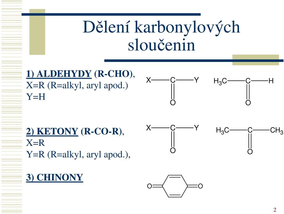 apod.) Y= X Y 3 2) KETNY (R--R), X=R