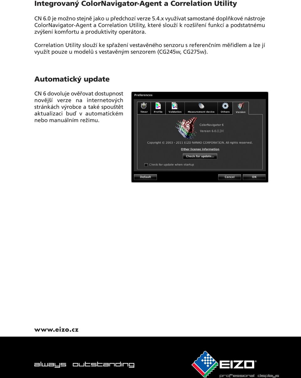 produktivity operátora.