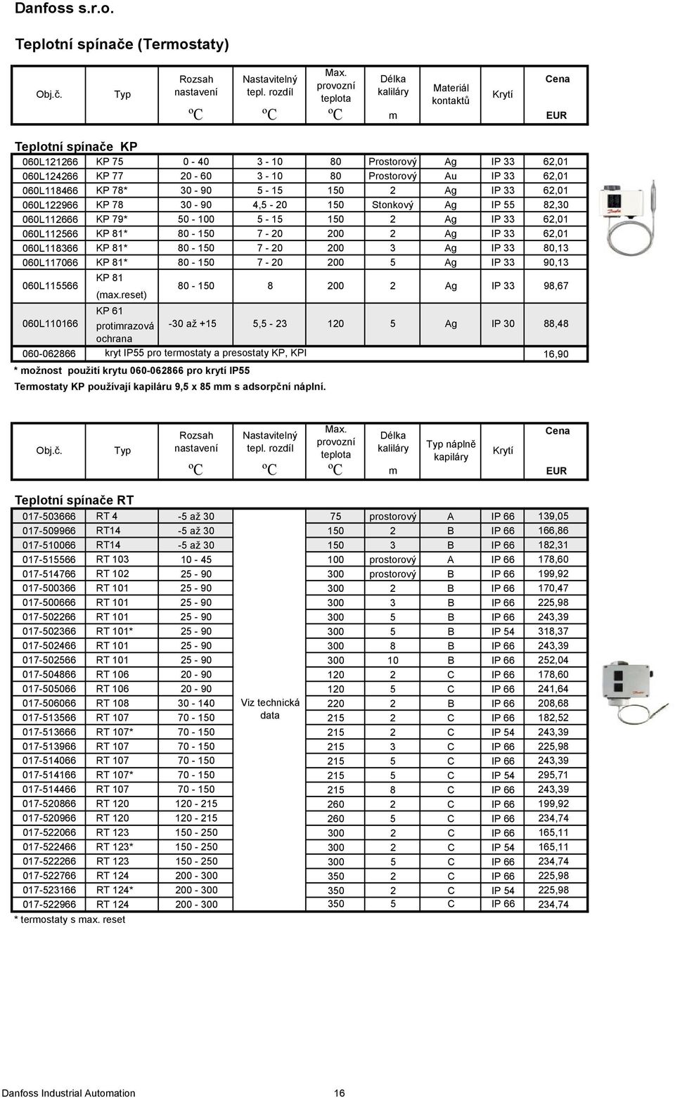 62,01 060L118466 KP 78* 30-90 5-15 150 2 Ag IP 33 62,01 060L122966 KP 78 30-90 4,5-20 150 Stonkový Ag IP 55 82,30 060L112666 KP 79* 50-100 5-15 150 2 Ag IP 33 62,01 060L112566 KP 81* 80-150 7-20 200