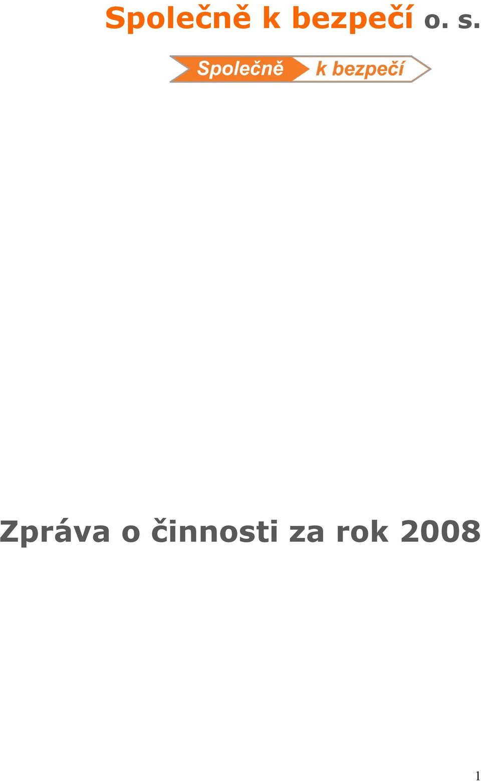Zpráva o