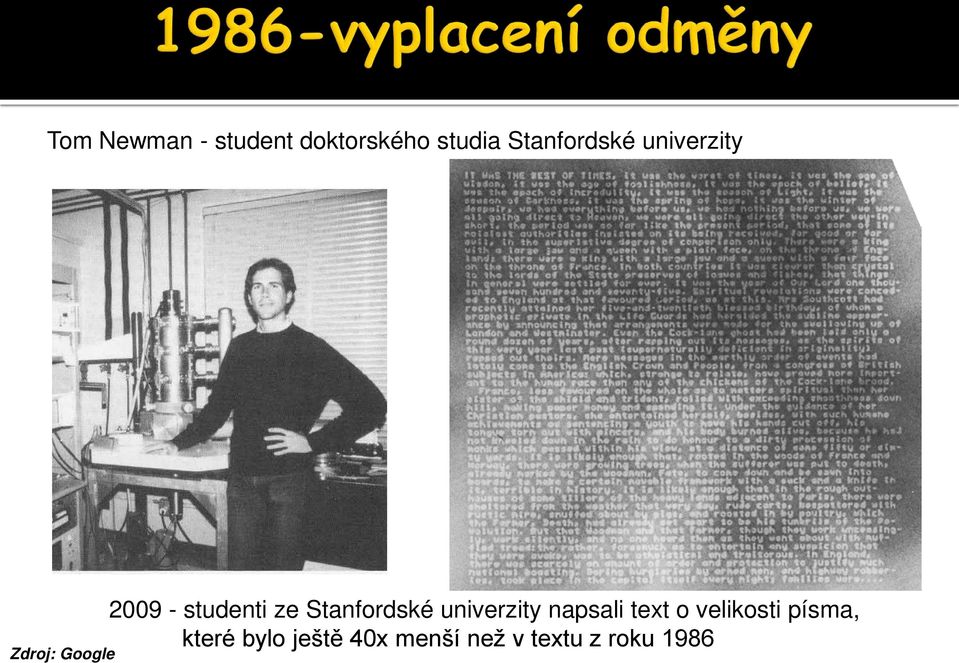 studenti ze Stanfordské univerzity napsali text o