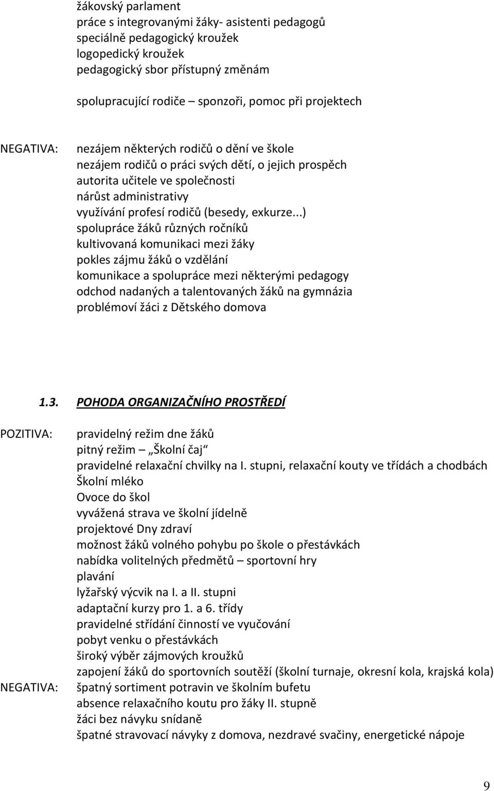 (besedy, exkurze.