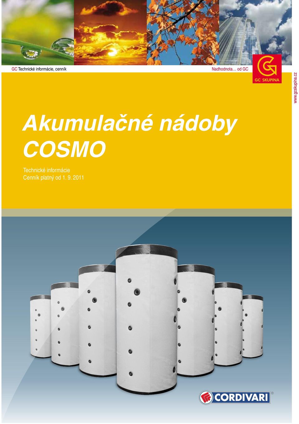 Akumulačné nádoby COSMO