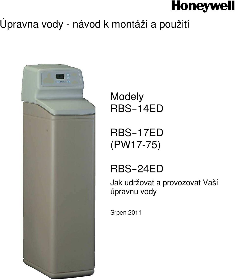 (PW17-75) RBS--24ED Jak udržovat a