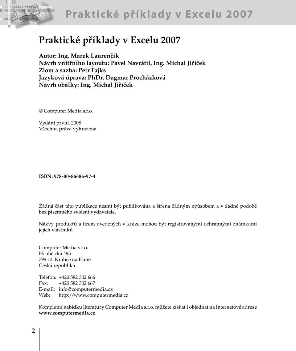 a sazba: Petr Fajks Jazykov
