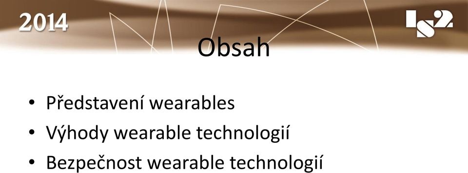 wearable technologií