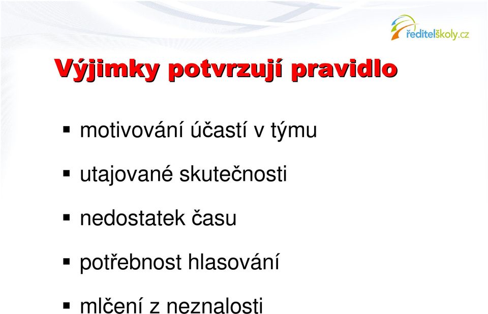 nedostatek asu potebnost