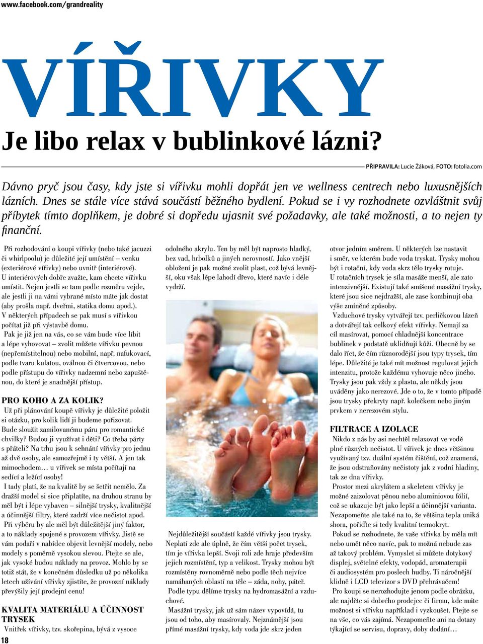 Pokud se i vy rozhodnete ozvláštnit svůj příbytek tímto doplňkem, je dobré si dopředu ujasnit své požadavky, ale také možnosti, a to nejen ty fi nanční.