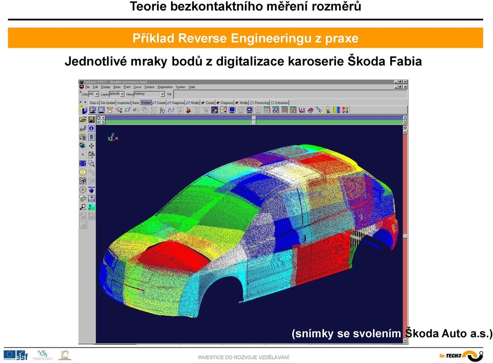 digitalizace karoserie Škoda