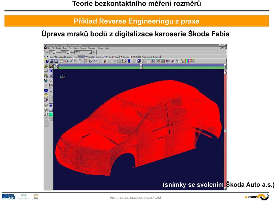 digitalizace karoserie Škoda