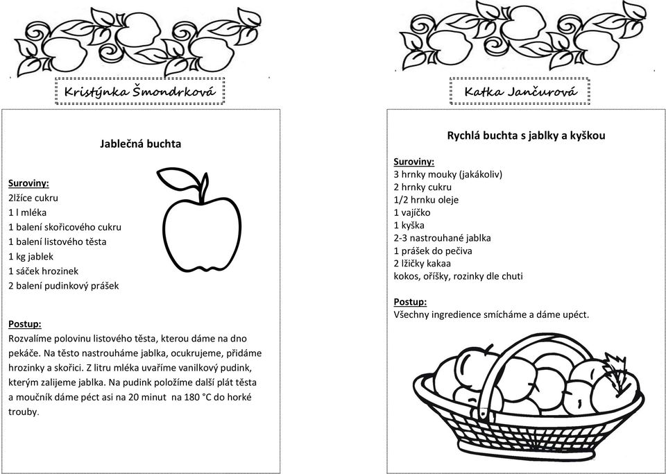 Kubík Dobiáš. Jablkový koláč - PDF Stažení zdarma