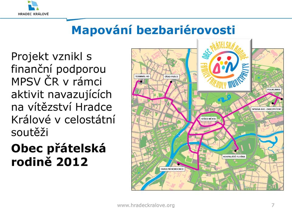 Králové v celostátní soutěži Obec přátelská