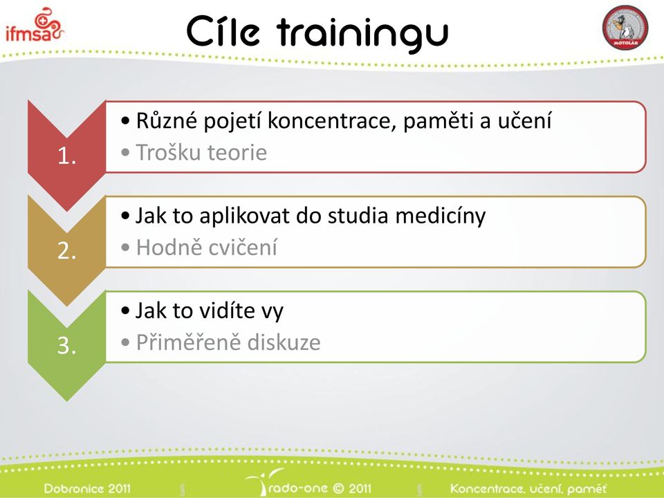 Trošku teorie Jak to aplikovat do studia