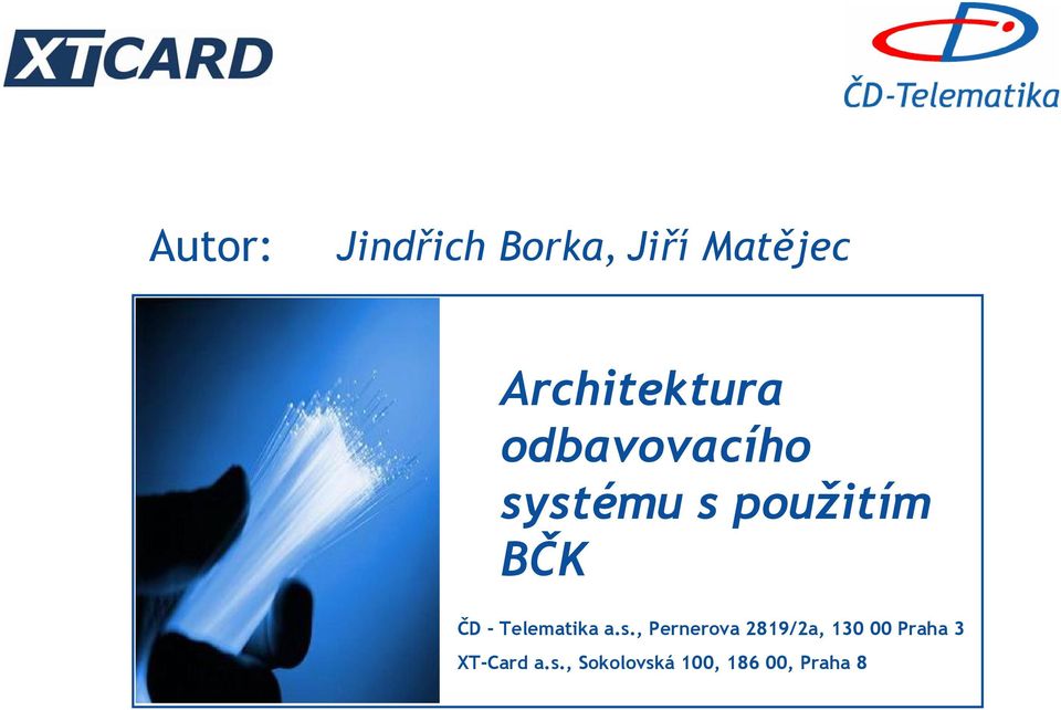 BČK ČD - Telematika a.s.