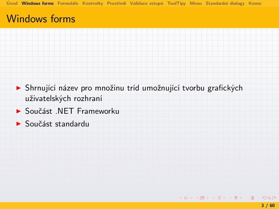 grafických uživatelských rozhraní