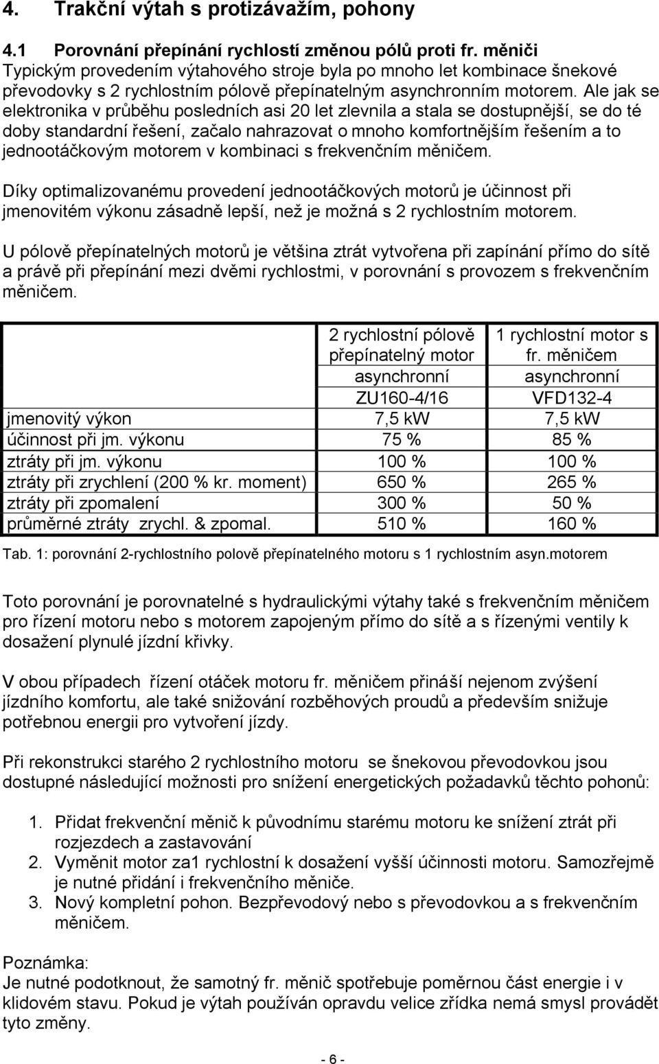 Ale jak se elektronika v průběhu posledních asi 20 let zlevnila a stala se dostupnější, se do té doby standardní řešení, začalo nahrazovat o mnoho komfortnějším řešením a to jednootáčkovým motorem v