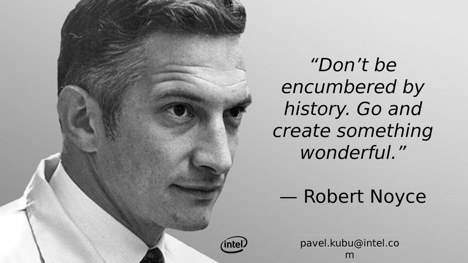 Go and create something
