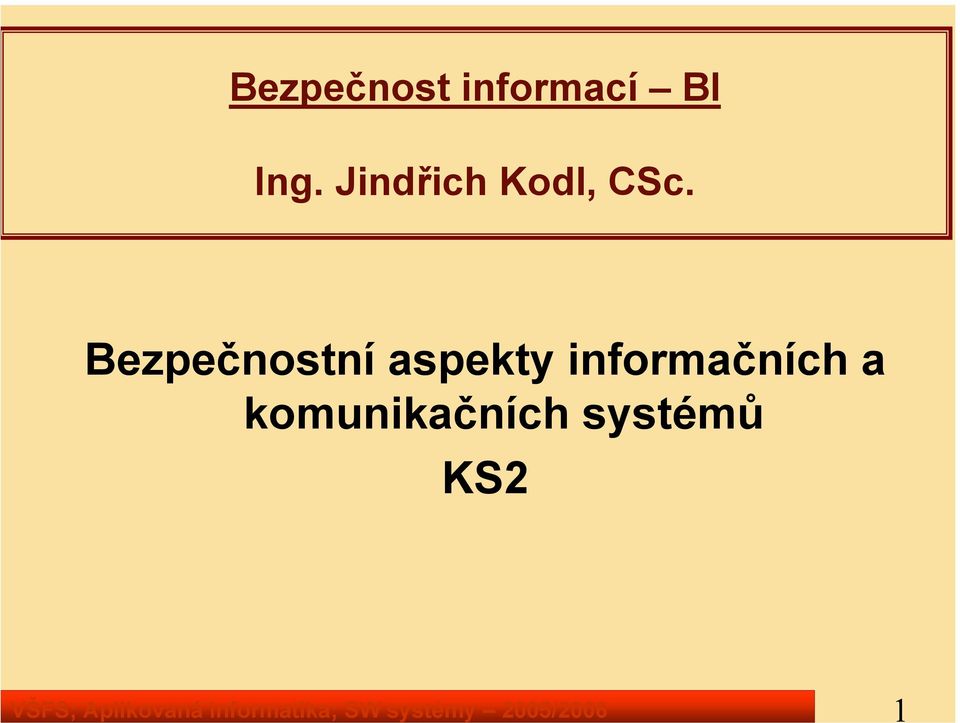 Jindřich Kodl, CSc.