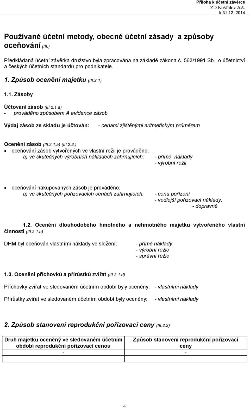 2.1.a) (III.2.3.