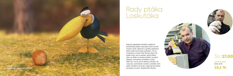 nového průvodce pořadem.