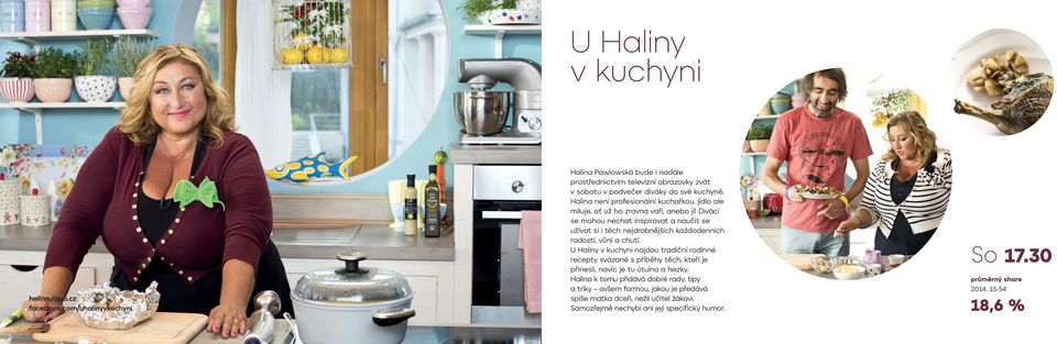 U Haliny v kuchyni najdou tradiční rodinné recepty svázané s příběhy těch, kteří je přinesli, navíc je tu útulno a hezky.