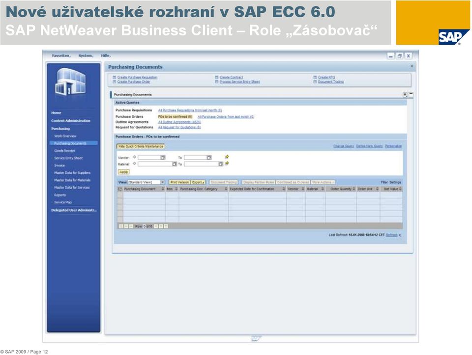 0 SAP NetWeaver Business