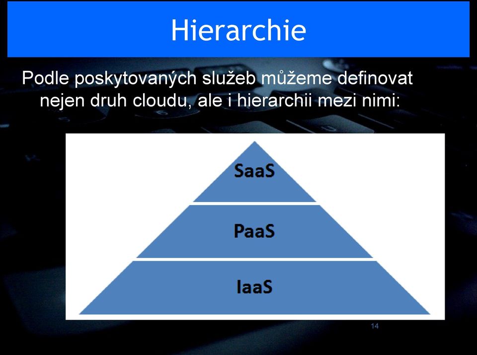 můžeme definovat nejen