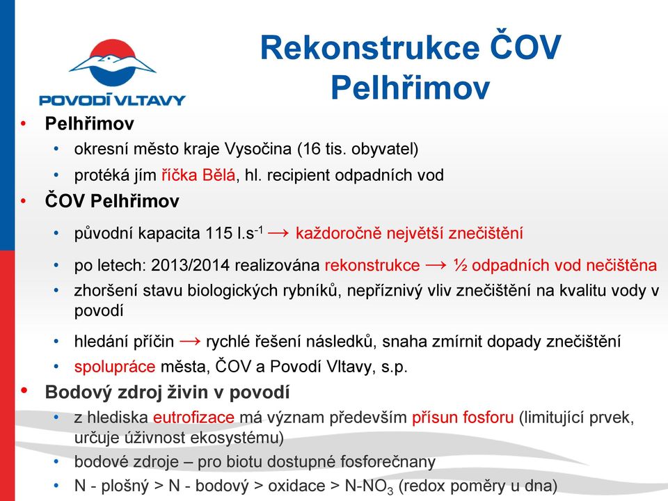 kvalitu vody v po