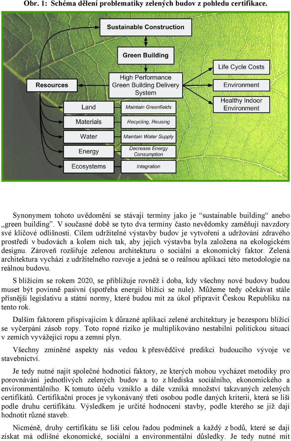 Cílem udržitelné výstavby budov je vytvoření a udržování zdravého prostředí v budovách a kolem nich tak, aby jejich výstavba byla založena na ekologickém designu.