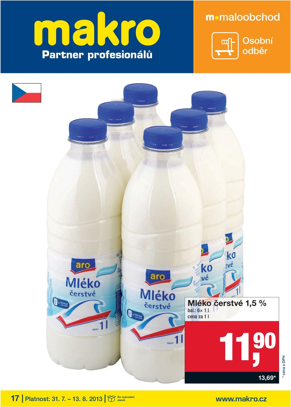 13,69* Do vyprodání 17
