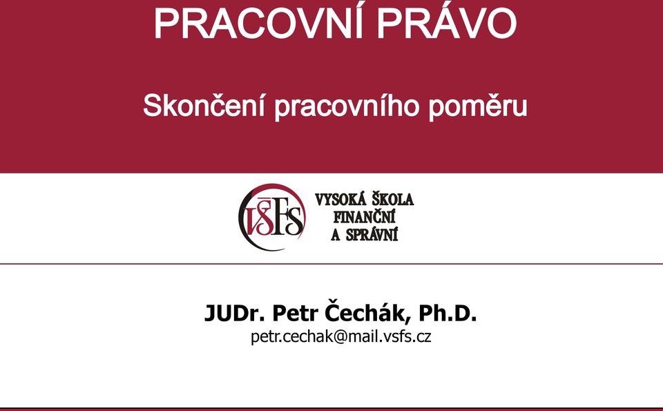 Čechák, Ph.D.