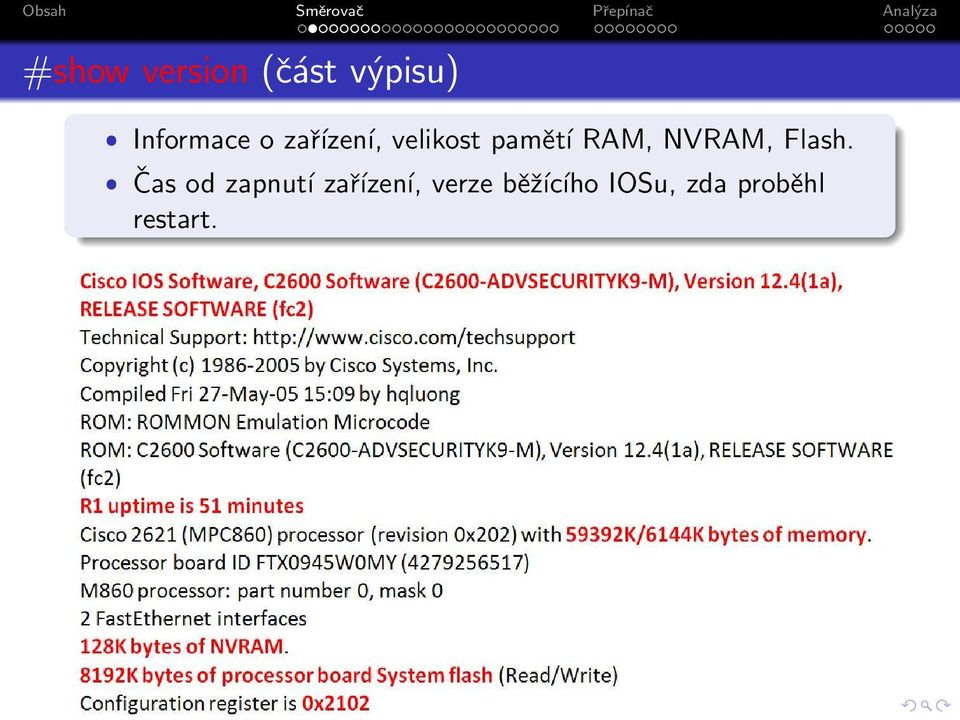 RAM, NVRAM, Flash.