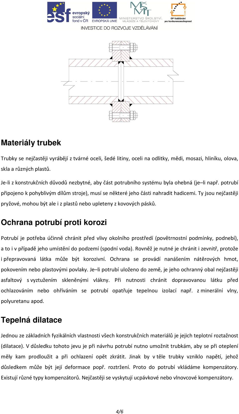 Ty jsou nejčastěji pryžové, mohou být ale i z plastů nebo upleteny z kovových pásků.