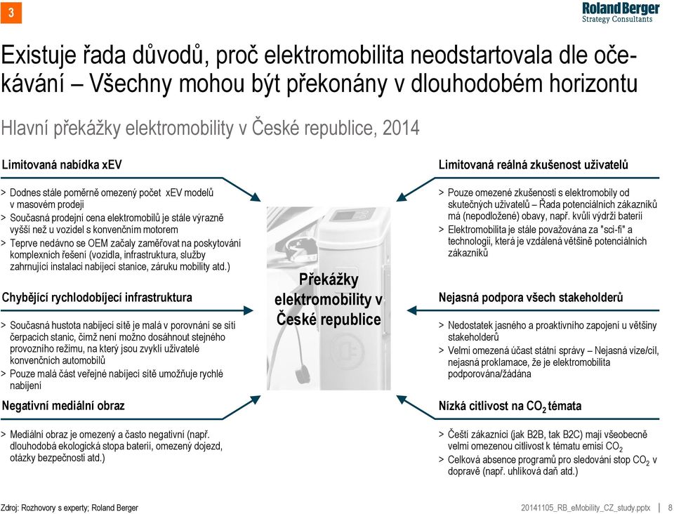 začaly zaměřovat na poskytování komplexních řešení (vozidla, infrastruktura, služby zahrnující instalaci nabíjecí stanice, záruku mobility atd.