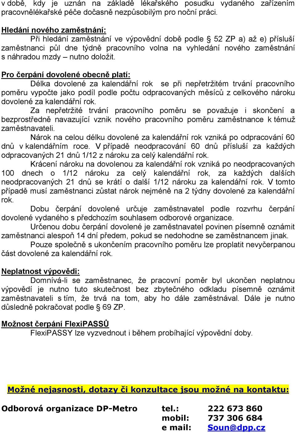 doložit.
