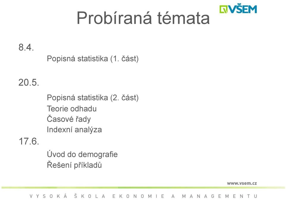 část) Poisná statistika (2.