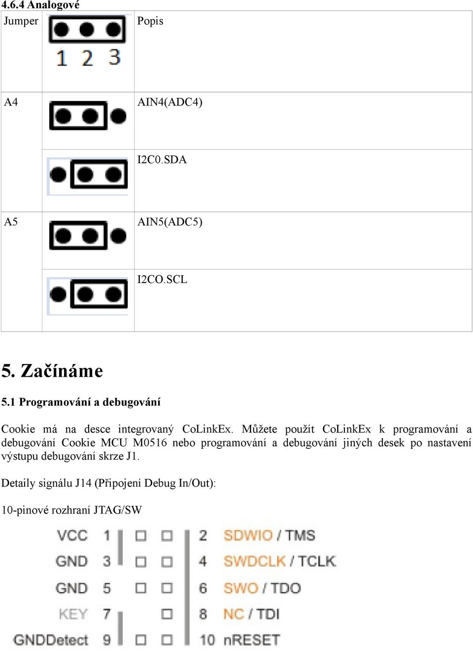 Můžete použít CoLinkEx k programování a debugování Cookie MCU M0516 nebo programování a