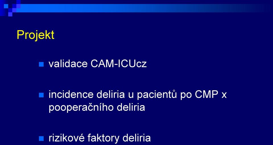 pacientů po CMP x