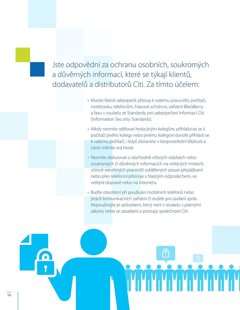 Citi (Information Security Standards).