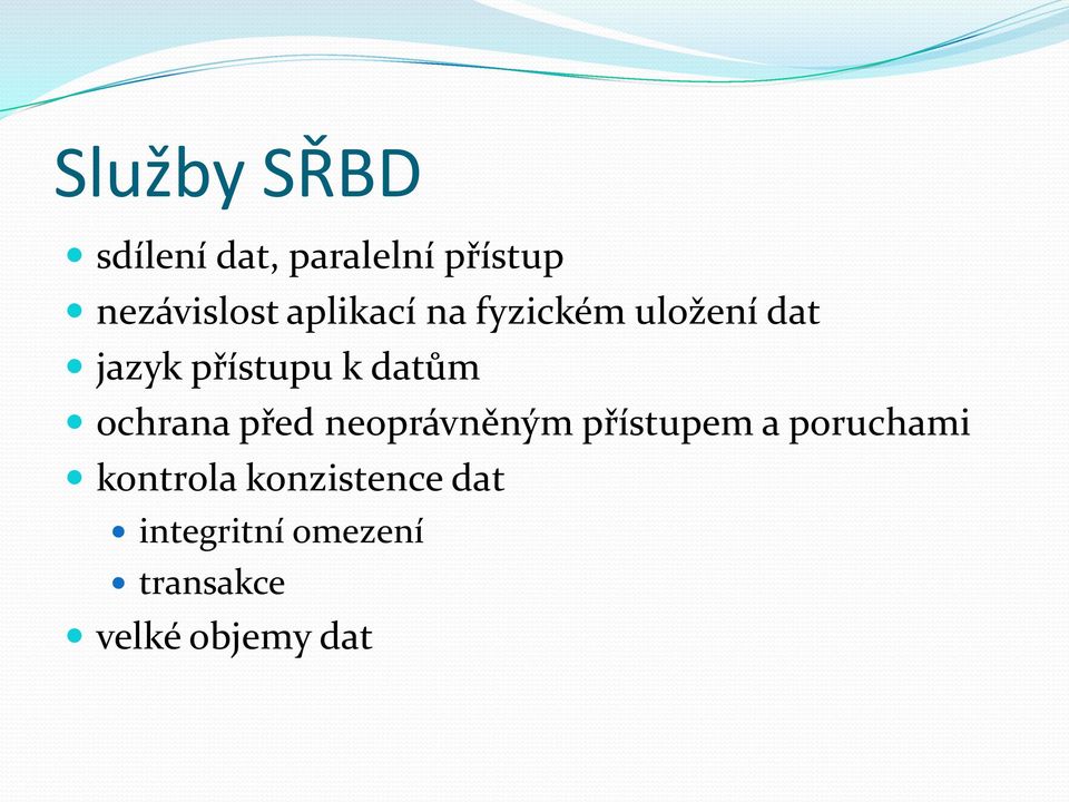 ochrana před neoprávněným přístupem a poruchami kontrola