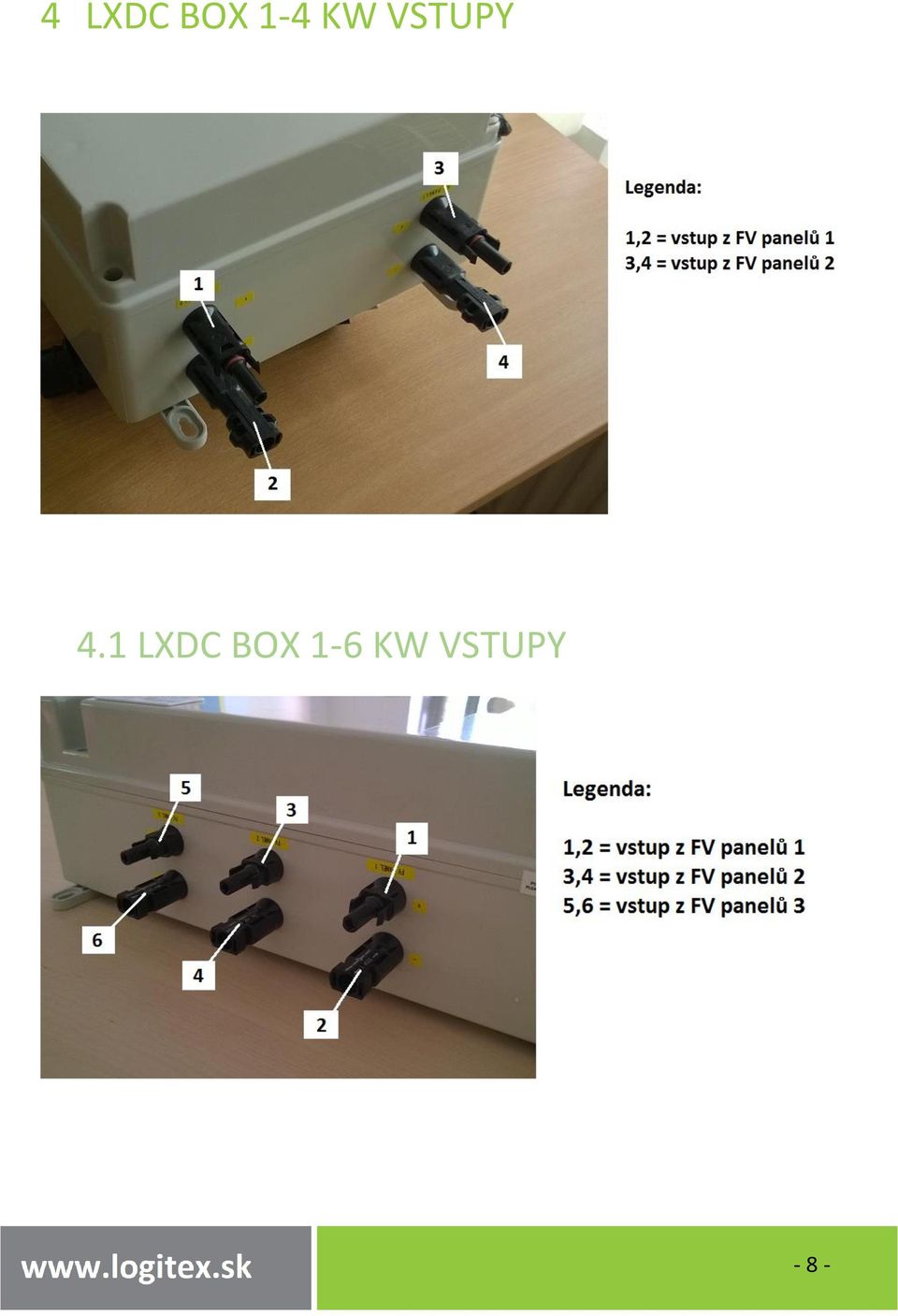 1 LXDC BOX 1-6