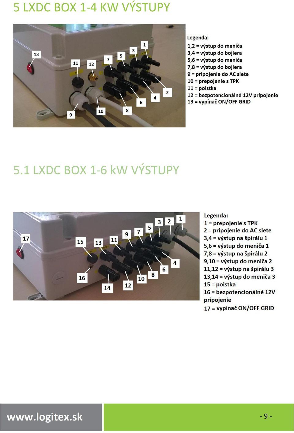 1 LXDC BOX 1-6