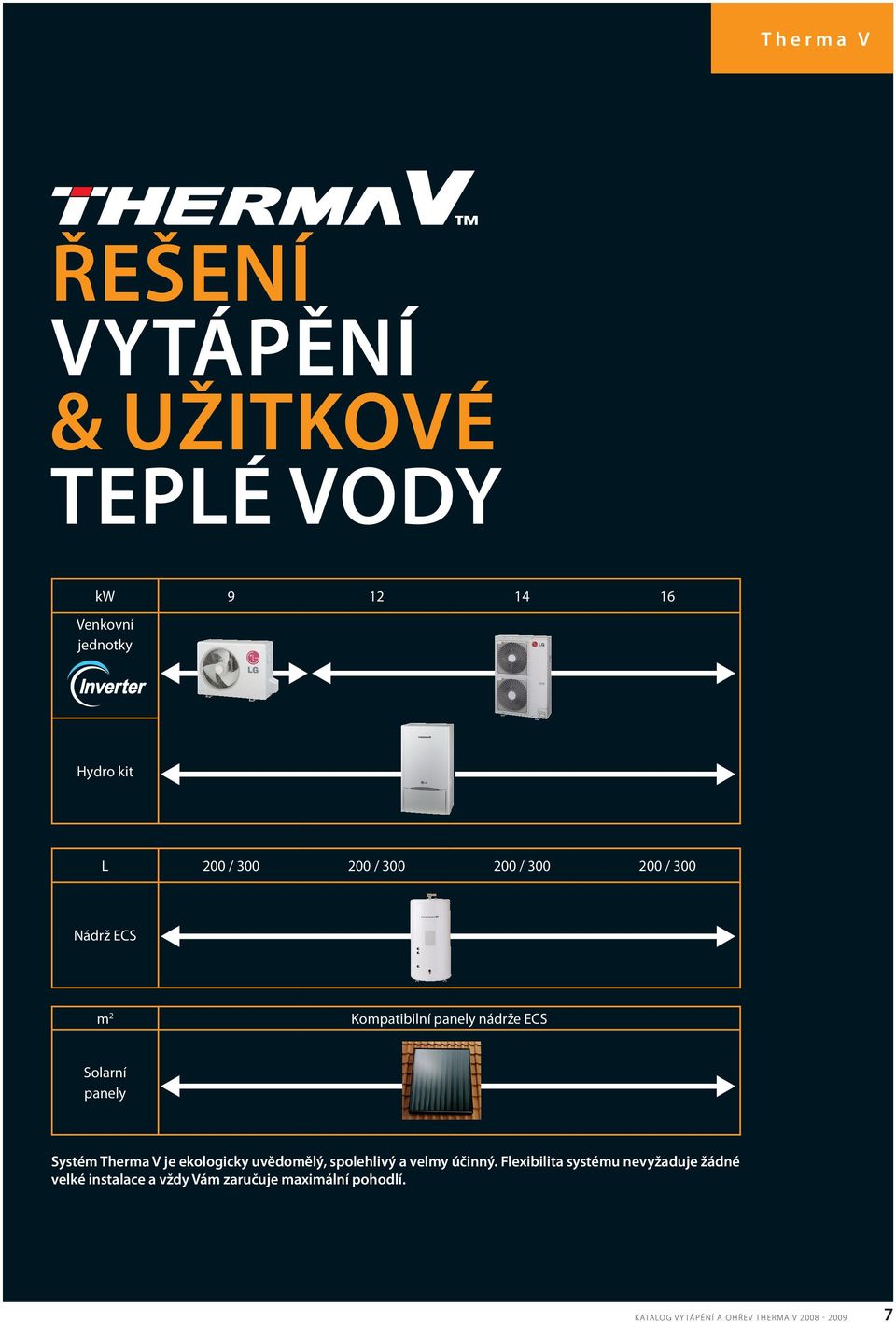 Systém Therma V je ekologicky uvědomělý, spolehlivý a velmy účinný.