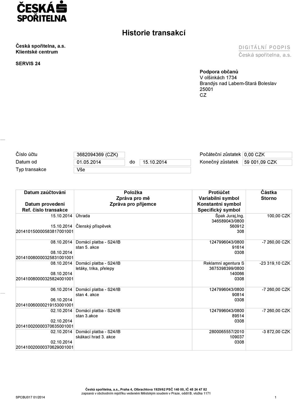 akce letáky, trika, přelepy stan 4. akce stan 3.akce skákací hrad 3. akce Špak Juraj,Ing.