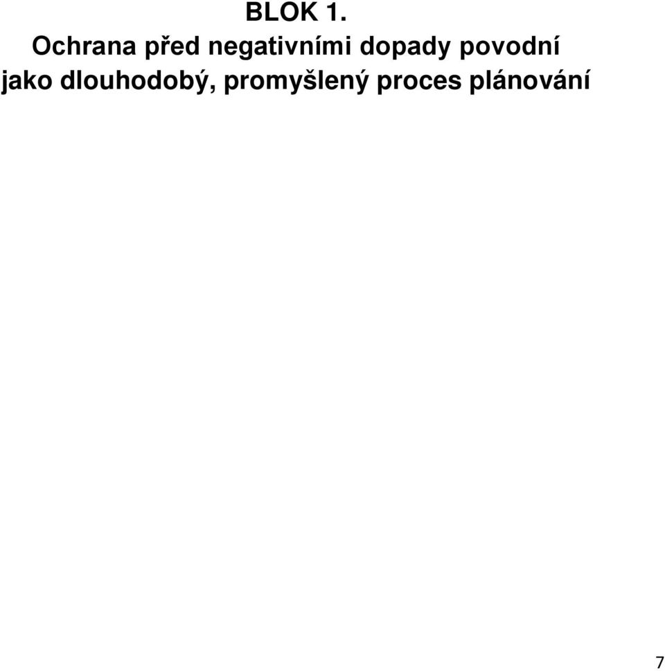 negativními dopady